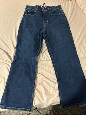 SPANX Dark Blue Flare Jeans